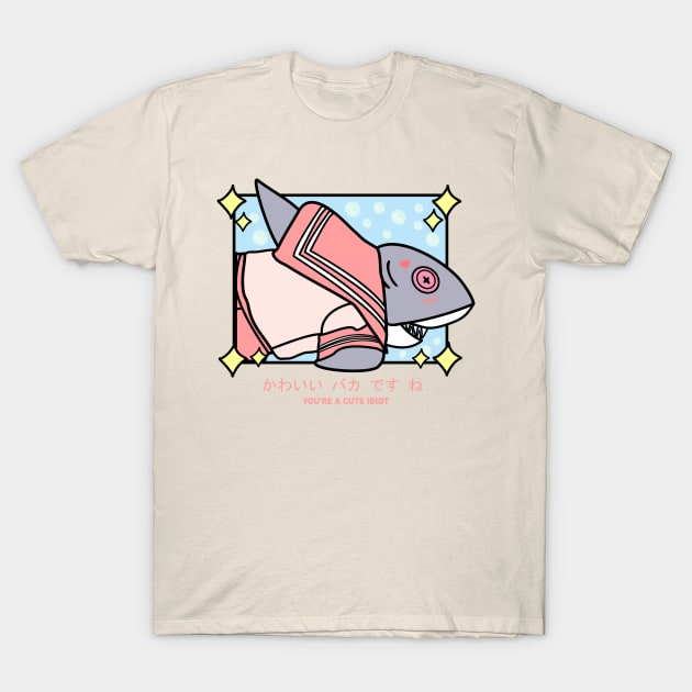 Tsundere Shark T-Shirt by Brunaesmanhott0